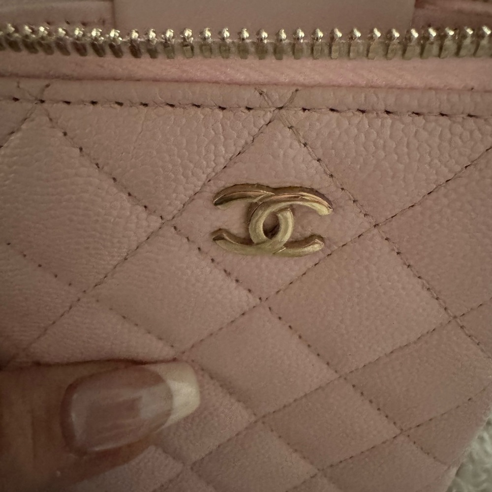 Chic Baby pink Chanel caviar Quilted Leather Bag - Picture 6 of 15
